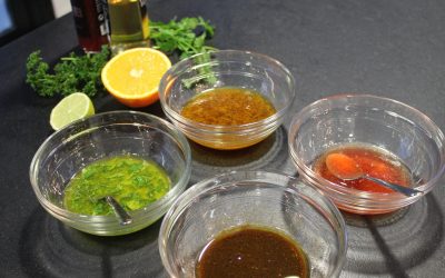 RECETTES : Sauces Vinaigrette – 4 idées simples et saines