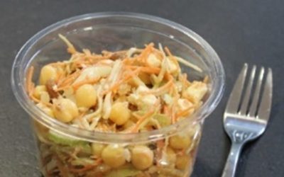 IDÉE RECETTE CONFINEMENT ! Salade coleslaw aux pois chiches
