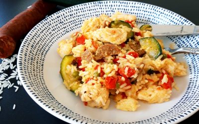 IDÉE RECETTE CONFINEMENT FACILE A FAIRE! Le riz façon Paëlla